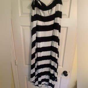 Strapless high low maxi dress, lane Bryant, size 26/28